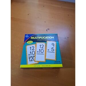Carson Dellosa Multiplication Flaschards All Facts Through 12 - complete set